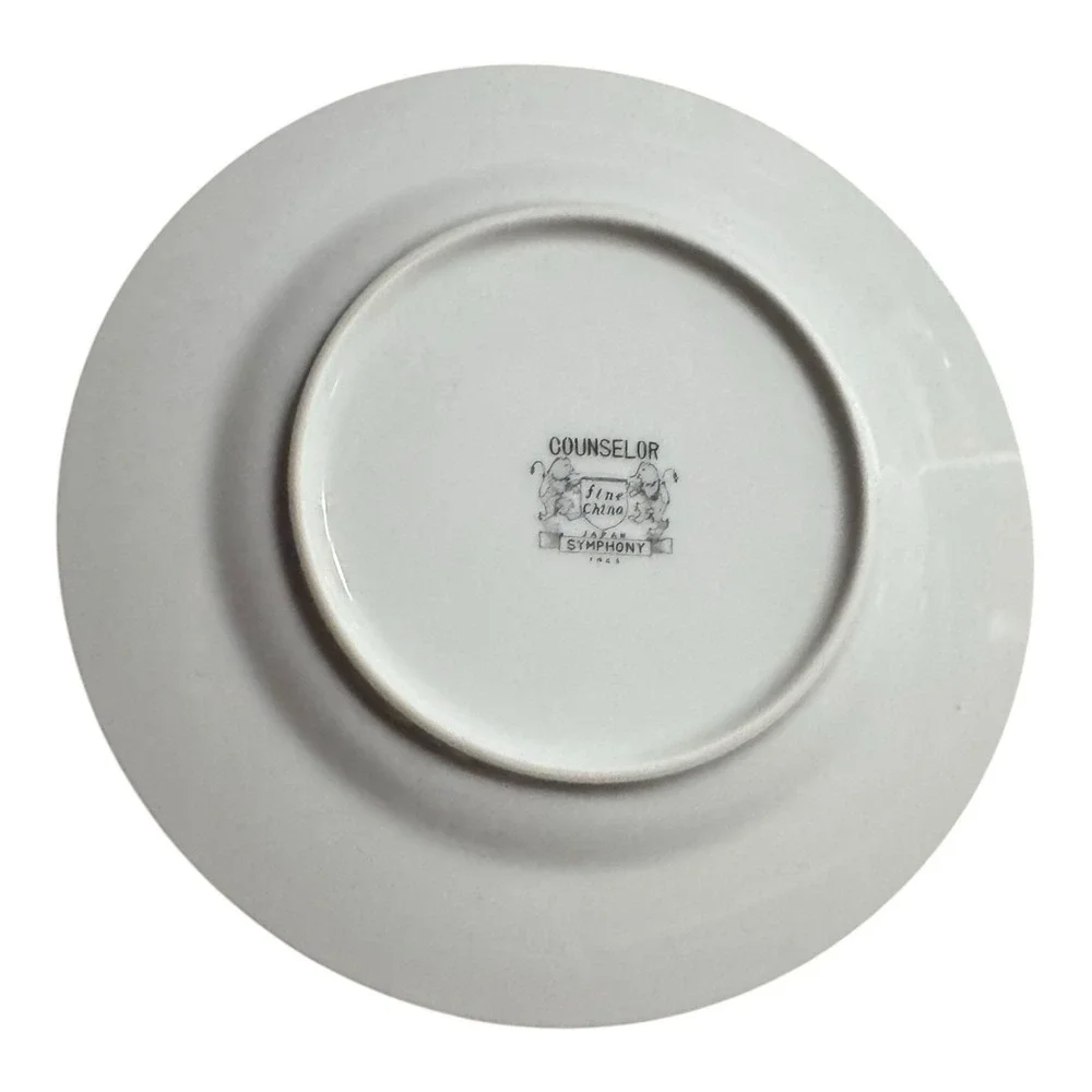 Counselor Fine China 1943 Symphony Japan 6 3/8